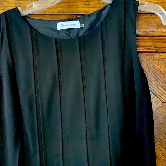CK NWOT fit&flare sleeveless black dress! - Picture 4 of 9